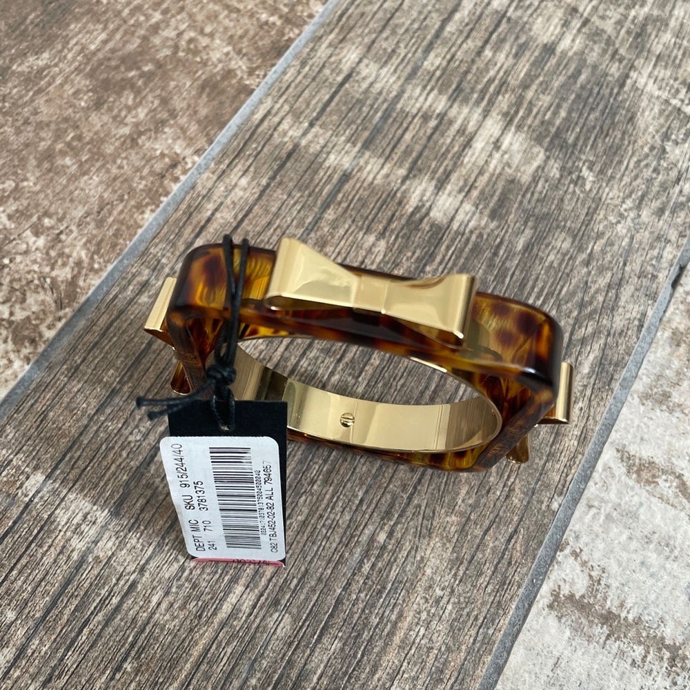 Ted Baker Square Bangle Bracelet with Bows - NWT